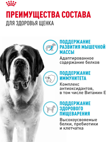 Сухой корм для щенков крупных пород «Giant Junior»