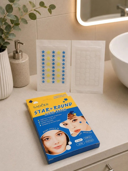 Патчи от акне Star Round Acne Patch, 36 шт