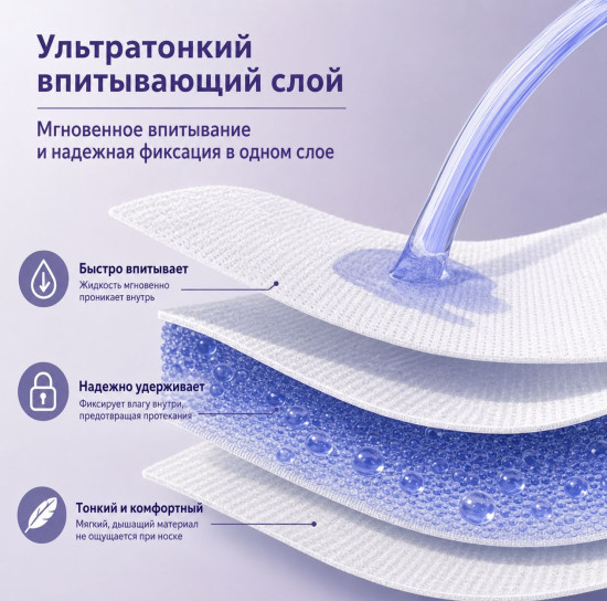 Трусы послеродовые, менструальные L (85-105) 10 шт