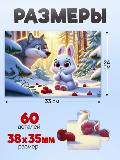 Зайка беленький