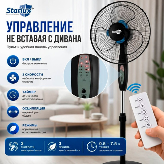 Вентилятор SL-3312 с двойными лопастями