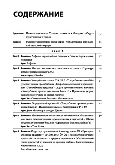 Современный иврит для начинающих