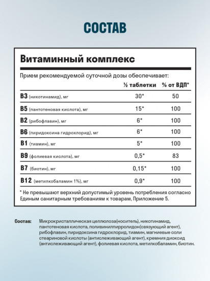 Витамины «B-комплекс»