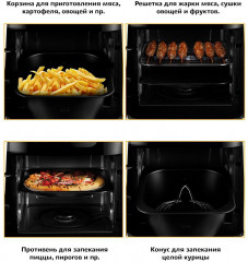 Аэрогриль КТ-2212 - Фото 4