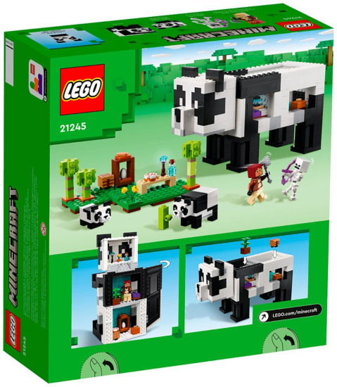 Конструктор Lego Minecraft Дом Панда 21245, деталей 553 шт 21245