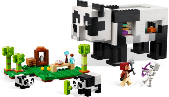 Конструктор Lego Minecraft Дом Панда 21245, деталей 553 шт 21245