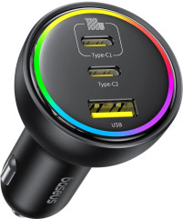 Комплект АЗУ C00036101111-00 152.5W USB+2xType-C порты с кабелем Type-C на Type-C - Фото 2
