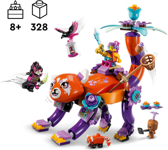LEGO Животные из мечты Иззи DreamZzz 71481, деталей 328 шт 71481