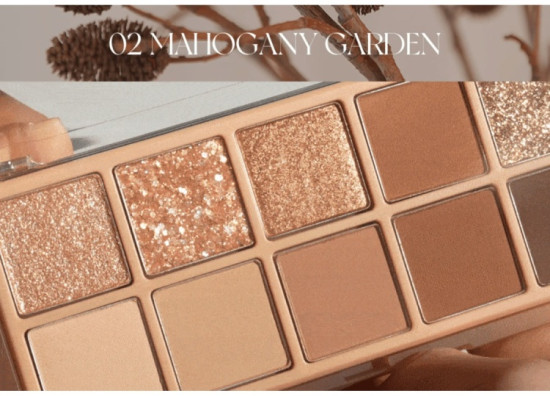 Палетка теней для век «Better Than Palette», оттенок 02 Mahogany garden