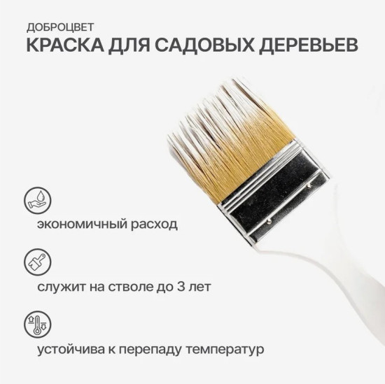 Краска для садовых деревьев
