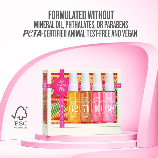 Набор парфюмированных мистов подарочный «Spritz&Shine Cheirosa Perfume Mist Gift Set»