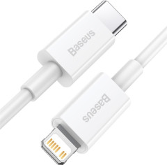 Кабель Superior Series CATLYS-A02 Type-C-Lightning 2.4A PD 20W 1м, Белый - Фото 2