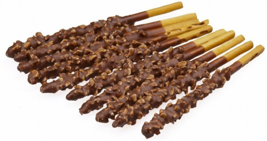 Печенье соломка в шоколадной глазури «Pepero Almond»