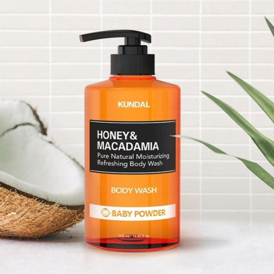 Гель для душа Honey & Macadamia Baby Powder