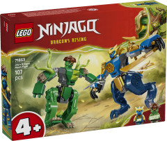Конструктор Ninjago 71853 Битва робота-дракона Джея. Jay's Dragon Mech Fight - Фото 2