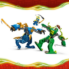 Конструктор Ninjago 71853 Битва робота-дракона Джея. Jay's Dragon Mech Fight - Фото 4