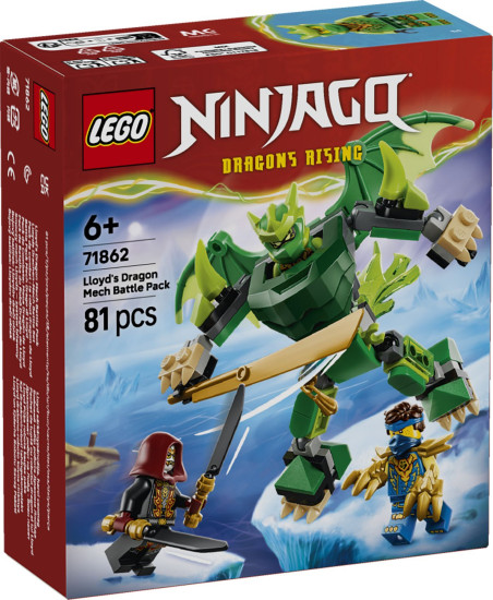 Конструктор LEGO® 71862 Боевой набор «Робот-дракон Ллойда»