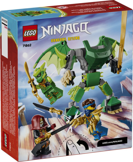 Конструктор LEGO® 71862 Боевой набор «Робот-дракон Ллойда»