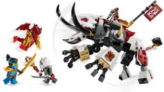Конструктор Ninjago 71863 Зильвар и драконий зверь Гримтак. Zilvar and Grimtak the Dragon Beast - Фото 5