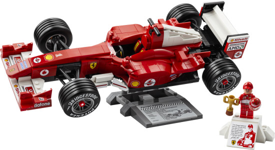 Конструктор LEGO 11375 Ferrari F2004 и Михаэль Шумахер