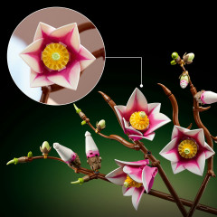 Конструктор Botanicals 11510 Ветви магнолии. Magnolia Branches - Фото 8