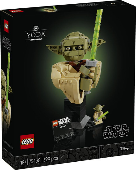 Конструктор LEGO® 75438 Бюст Йоды