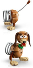 Конструктор Disney Pixar 43301 Подпорки для книг со Спиралькой из «Истории Игрушек». Toy Story Slinky Dog Bookends - Фото 4