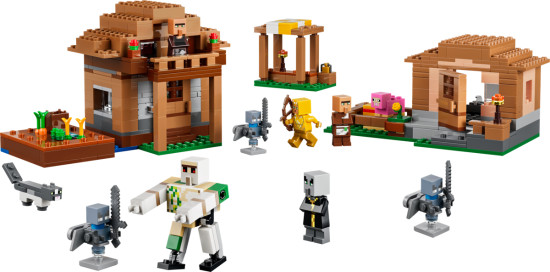 Конструктор LEGO® 21596 Нападение вызывателя на деревню
