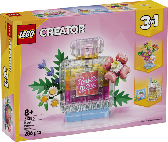 Конструктор LEGO® 31383 Флакон духов с цветочным декором