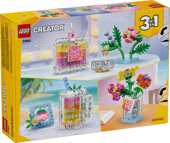Конструктор LEGO® 31383 Флакон духов с цветочным декором