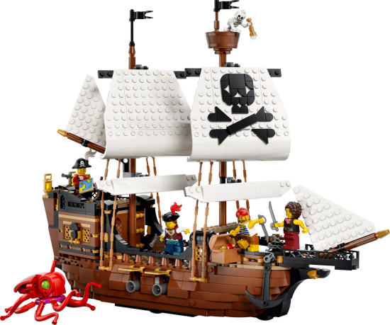 Конструктор LEGO® 31387 Легендарный пиратский корабль