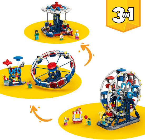 Конструктор LEGO® 31389 Легендарное колесо обозрения