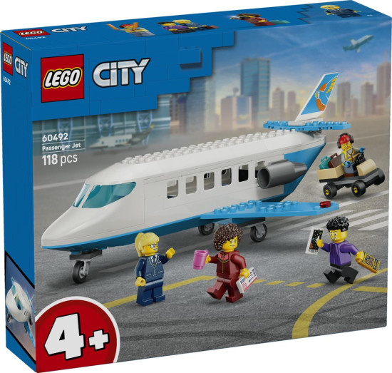 Конструктор LEGO® 60492 Пассажирский самолет