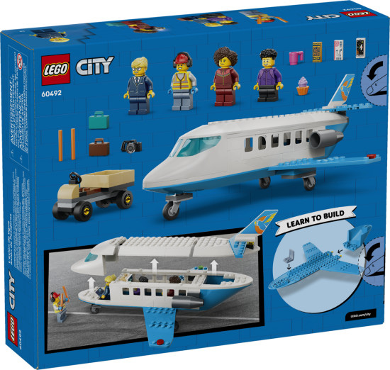 Конструктор LEGO® 60492 Пассажирский самолет
