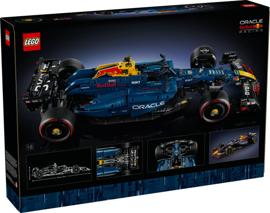 Конструктор LEGO® 42206 Болид Oracle Red Bull Racing RB20 F1