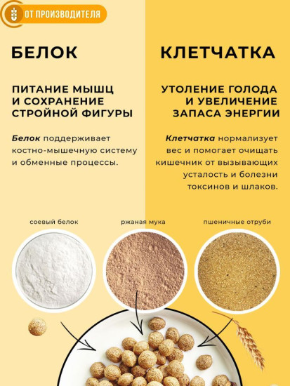 Готовый завтрак с белком и клетчаткой «Шоколадно-банановый»