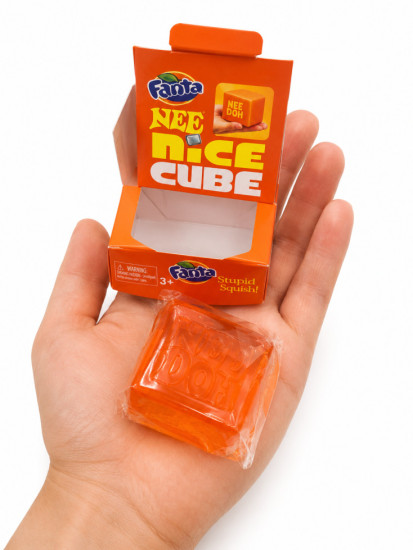 Игрушка-антистресс Cube Fanta, мягкий кубик для сжатия