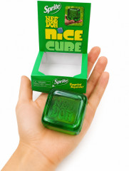 Антистресс-игрушка Nice Cube Sprite, мягкий прозрачный кубик - Фото 1