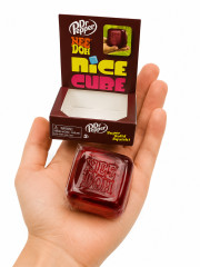 Антистресс-игрушка Cube Dr Pepper, мягкий прозрачный кубик - Фото 1
