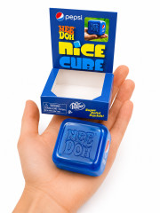 Антистресс-игрушка Nice Cube Pepsi, мягкий прозрачный кубик - Фото 1