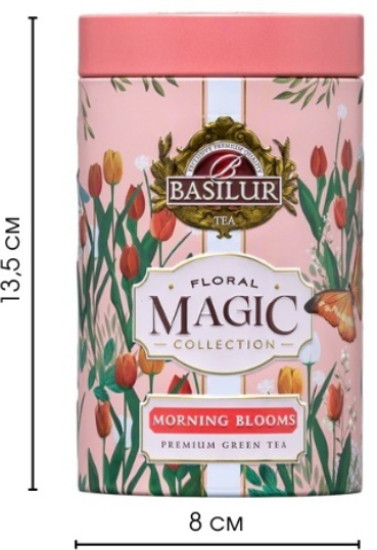 Чай Floral Magic Morning Blooms зеленый листовой 75 г