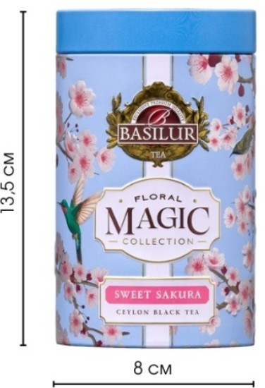 Чай Floral Magic Sweet Sakura черный листовой 75 г
