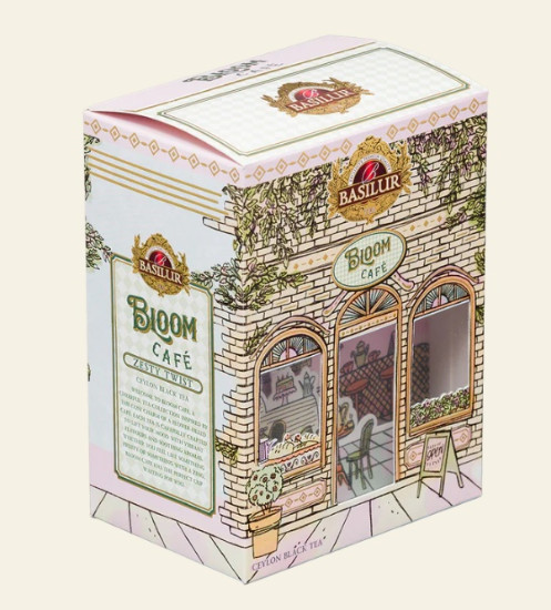 Чай Bloom Cafe Zesty Twist черный листовой 75 г