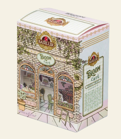 Чай Bloom Cafe Zesty Twist черный листовой 75 г