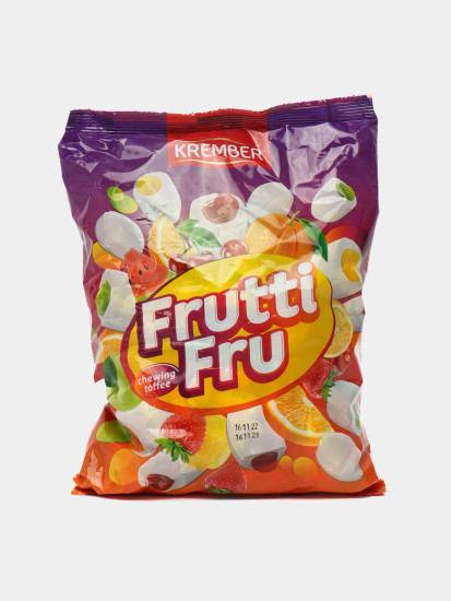 Карамель с начинкой ассорти «Frutti Fru»