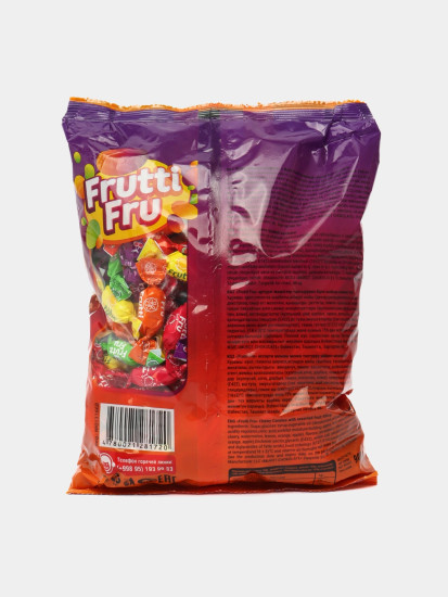 Карамель с начинкой ассорти «Frutti Fru»