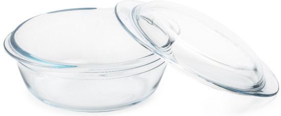 Кастрюля Pyrex essentials с крышкой из боросиликатного стекла