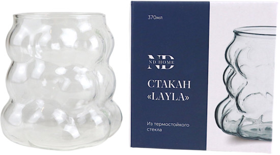 Стакан «Layla (Лейла)», термостойкое стекло