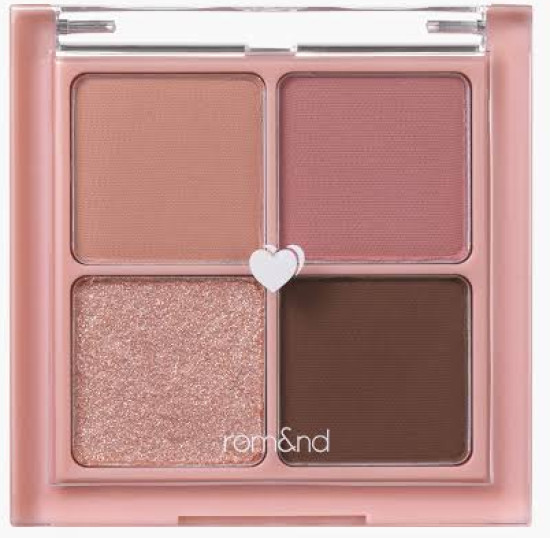 Палетка теней для век, оттенок 02 Dry Rose