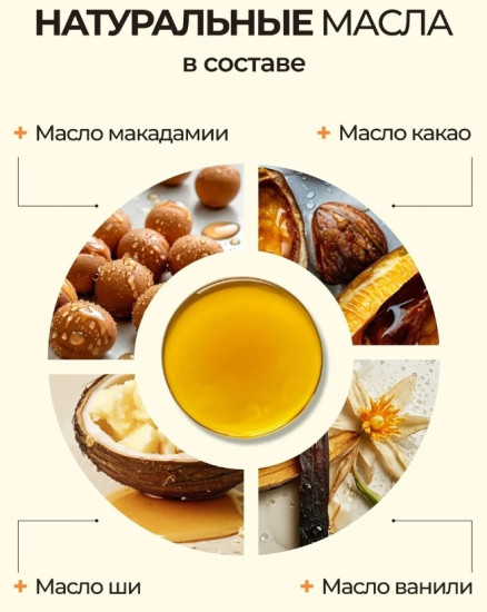 Бальзам для губ Ванильный Sos восстановление и увлажнение 3,6 гр